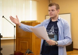  Выступление на заседании литературного объединения