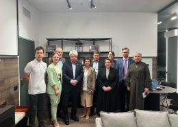 Открытие кабинета кураторов и наставников