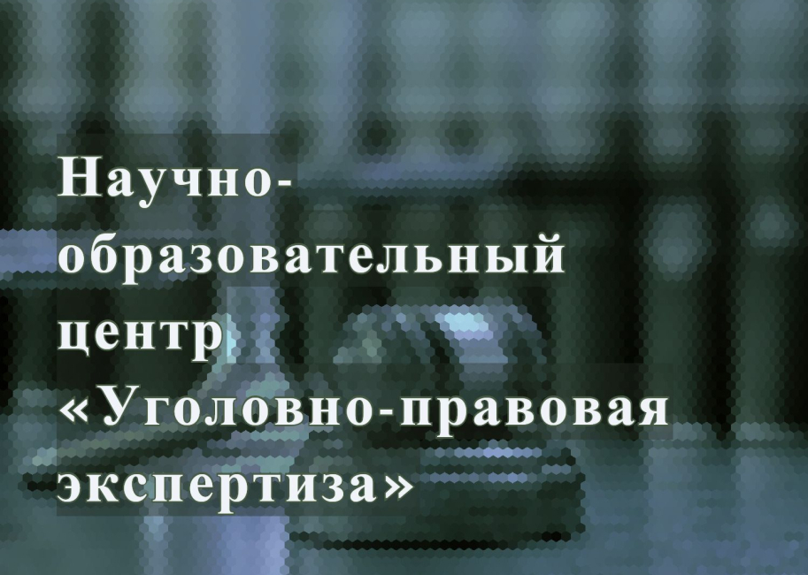 Круглый стол в научно-образовательном центре «Уголовно-правовая экспертиза»