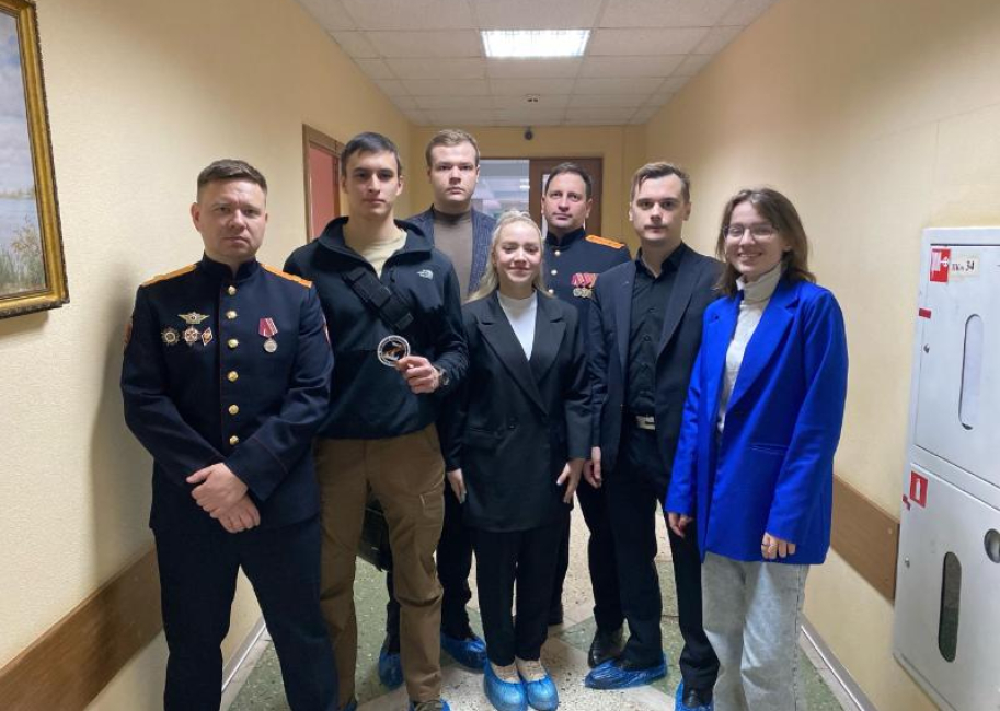 Посещение военного госпиталя имени Н.Н. Бурденко
