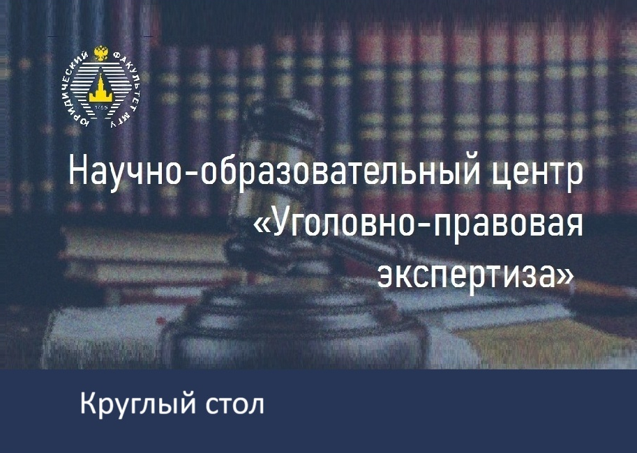 Круглый стол в НОЦ «Уголовно-правовая экспертиза»