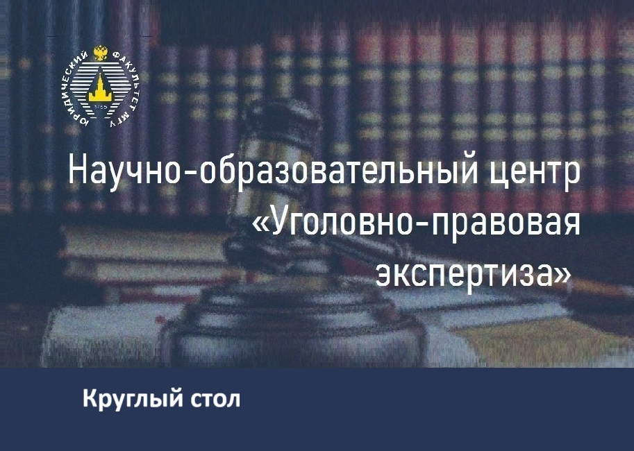 Круглый стол в НОЦ «Уголовно-правовая экспертиза»