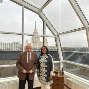 Визит профессора Кальяни Ункуле 5 декабря 2025 г. 