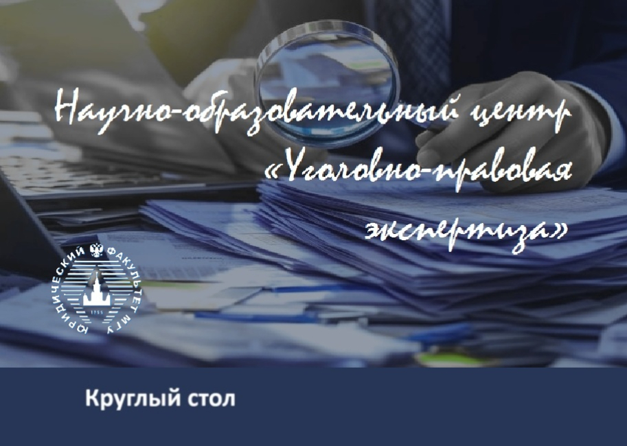 Круглый стол в НОЦ «Уголовно-правовая экспертиза»